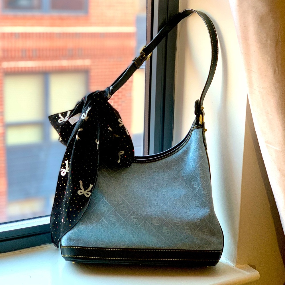 Dooney & Bourke Signature Hobo Shoulder Bag